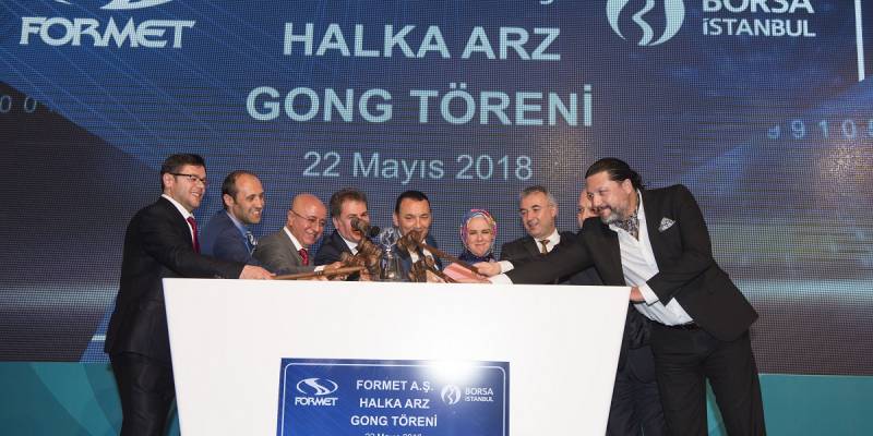 Borsa İstanbul’da Gong Formet Çelik Kapı için çaldı